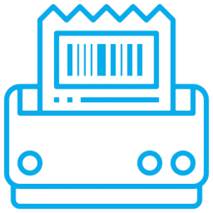 Печать штрих-кода, наклейки, стикера